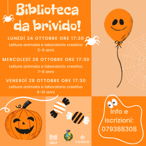 Locandina Biblioteca da brivido Tissi