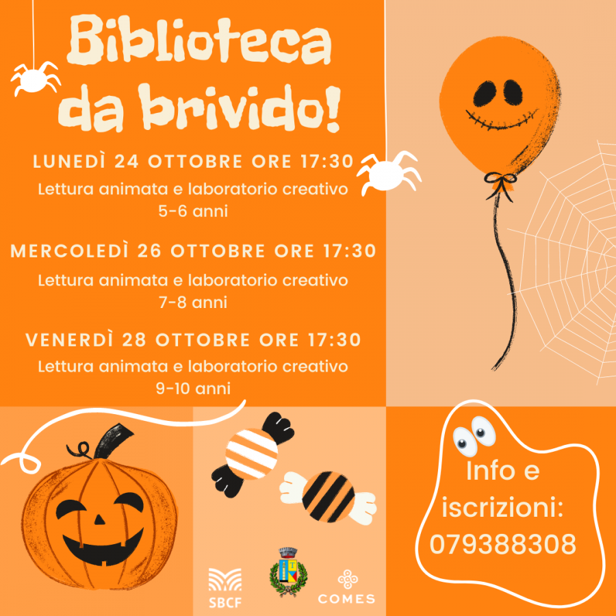 Locandina Biblioteca da brivido Tissi