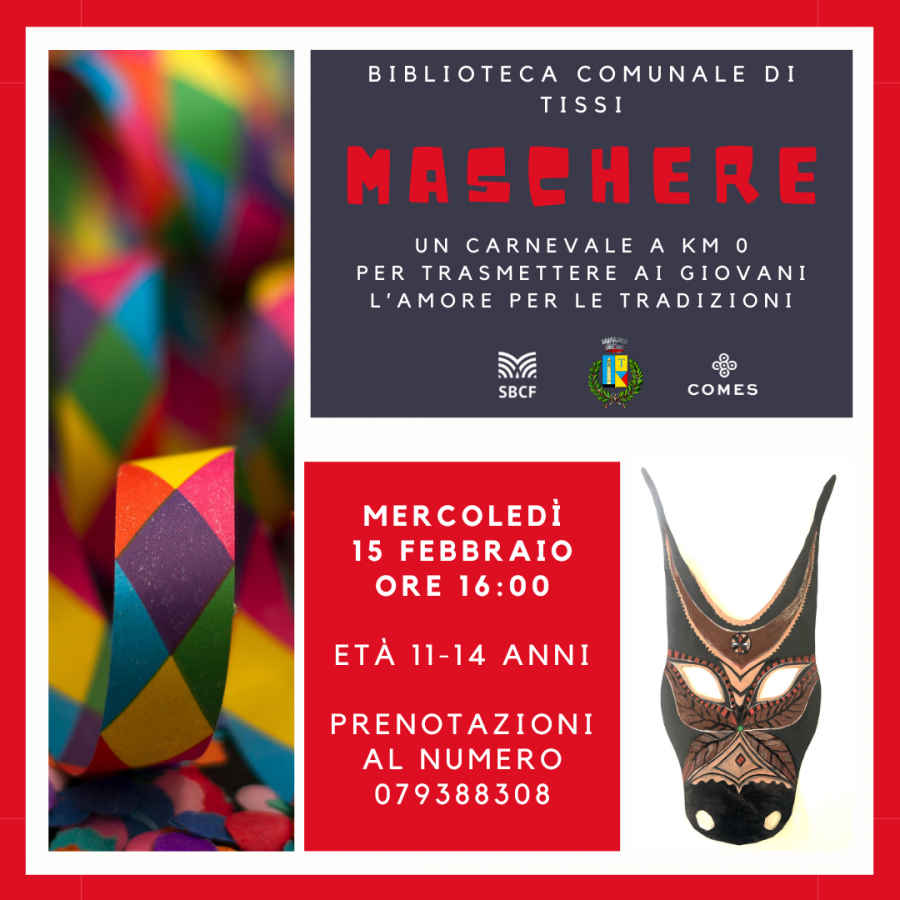 Locandina carnevale sardo