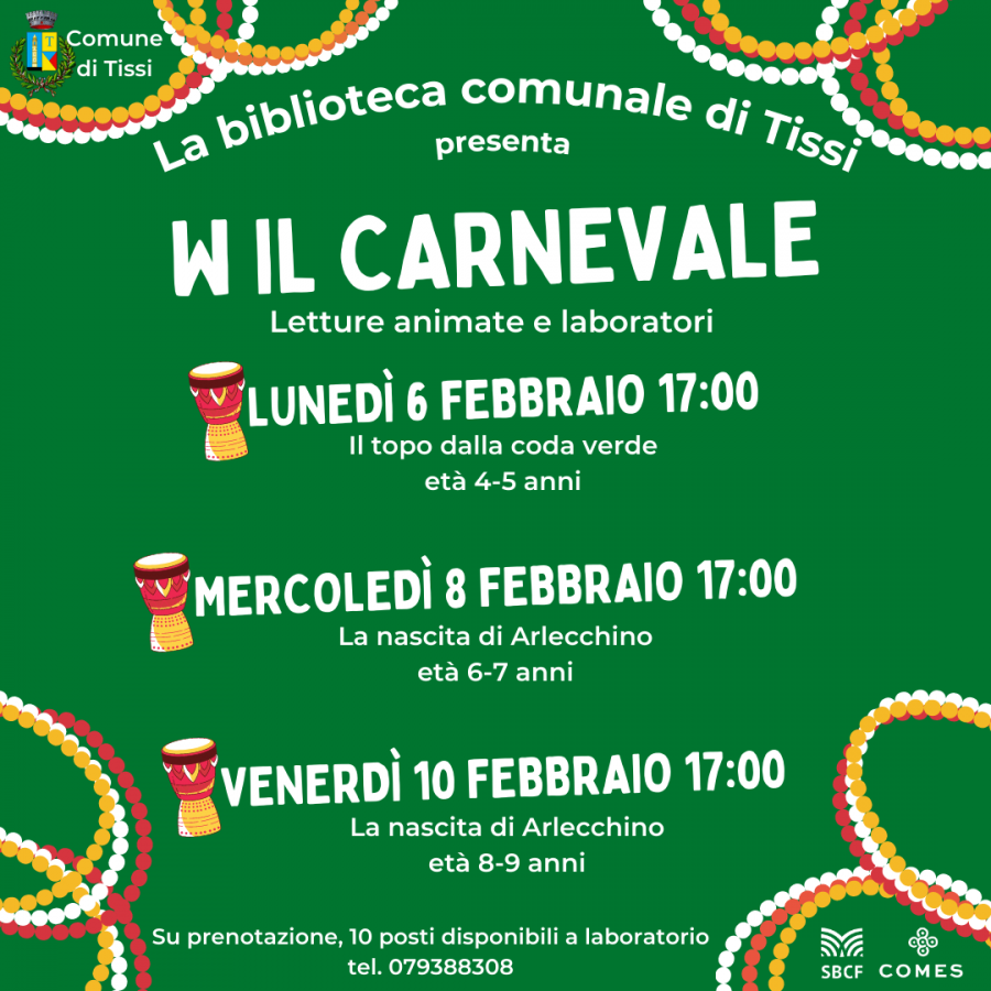 Locandina carnevale Tissi