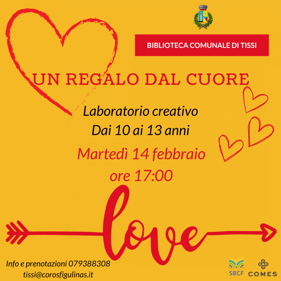 Locandina laboratorio San Valentino