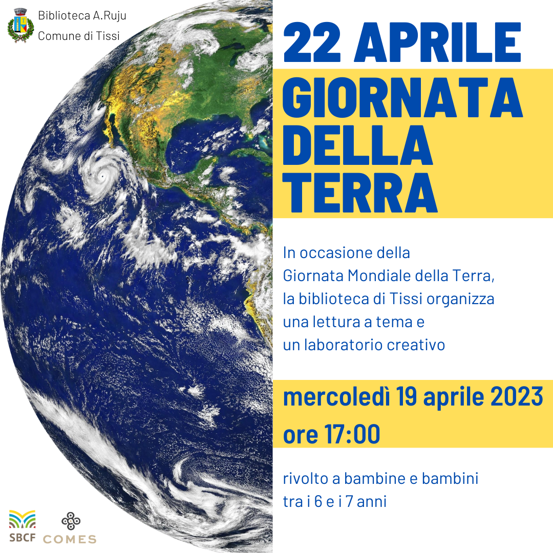 Locandina giornata della terra