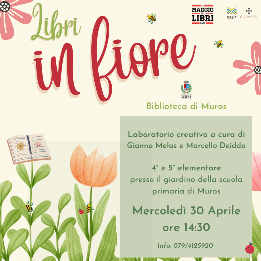 MUROS: LIBRI IN FIORE