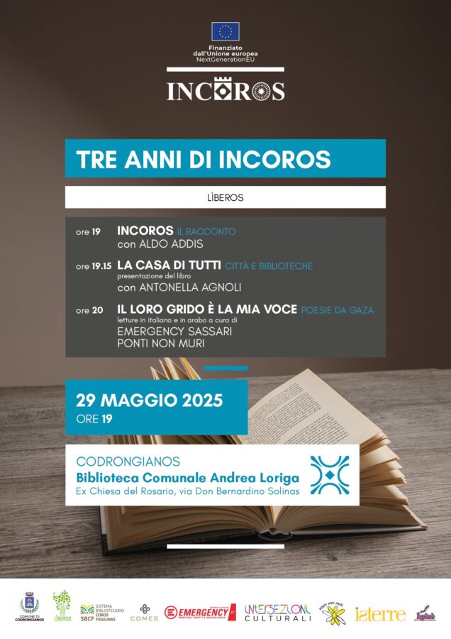 CODRONGIANOS: ANTONELLA AGNOLI PRESENTA “LA CASA DI TUTTI”