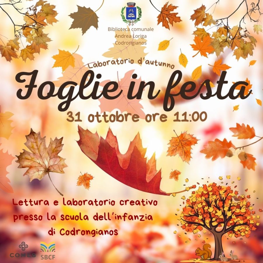 CODRONGIANOS: FOGLIE IN FESTA!