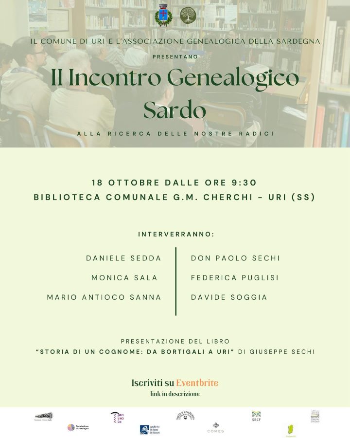 Uri: II Incontro Genealogico Sardo